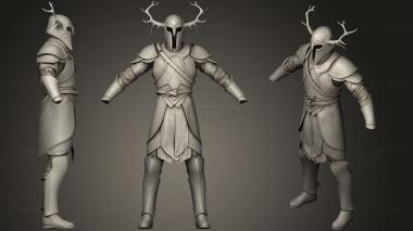 3D model Elven Armor Zbrush (STL)